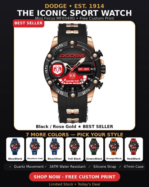 Dodge Watch — Sale Ends Today