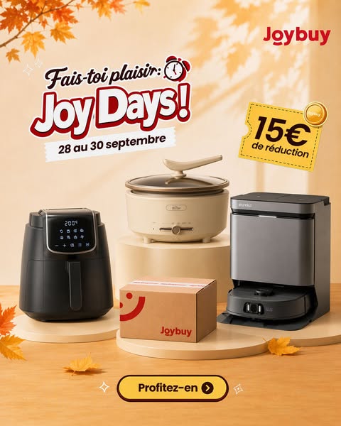 Profitez des Joy Days ! | Cliquez pour tout réclamer