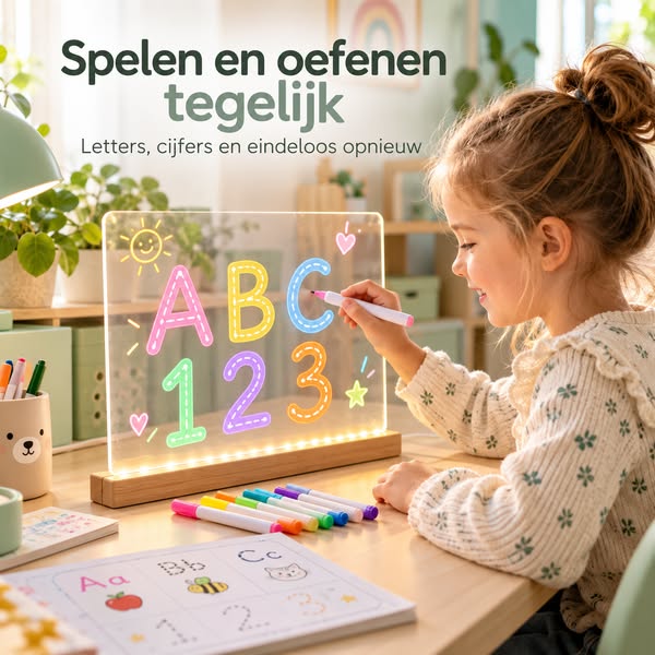Leren wordt leuk met licht!