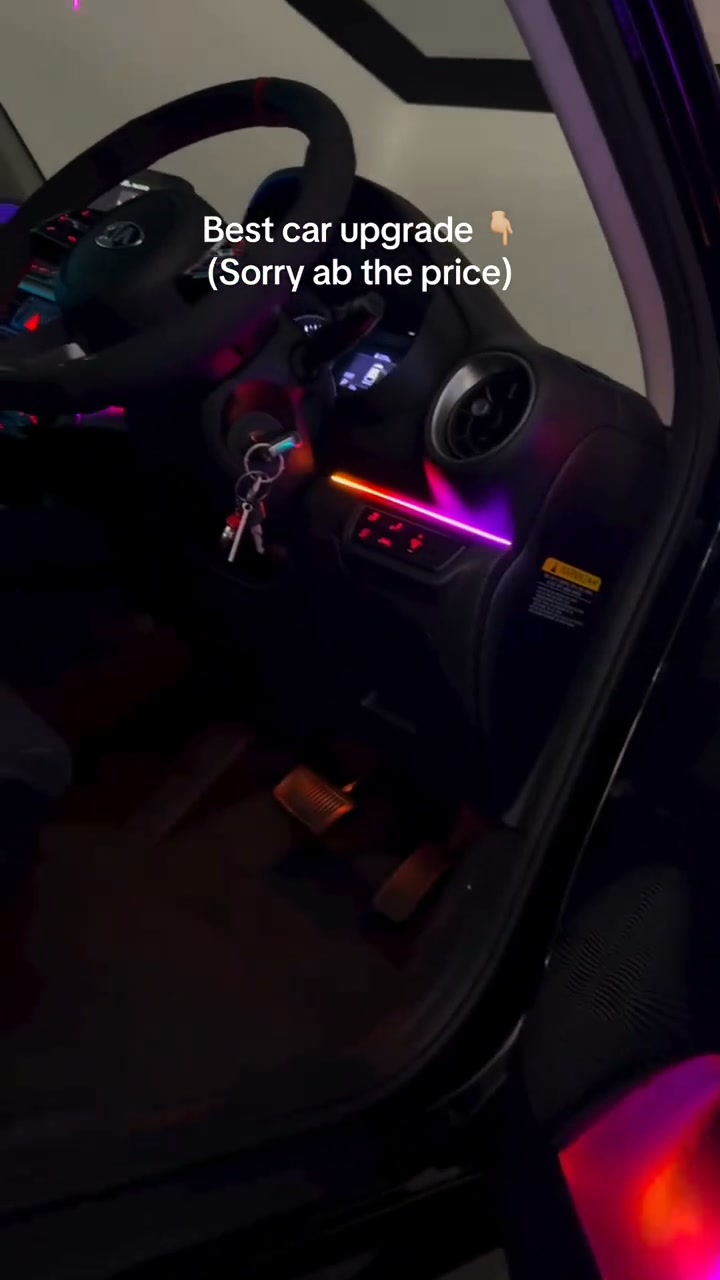 App-Controlled RGB Car Ambient Lights