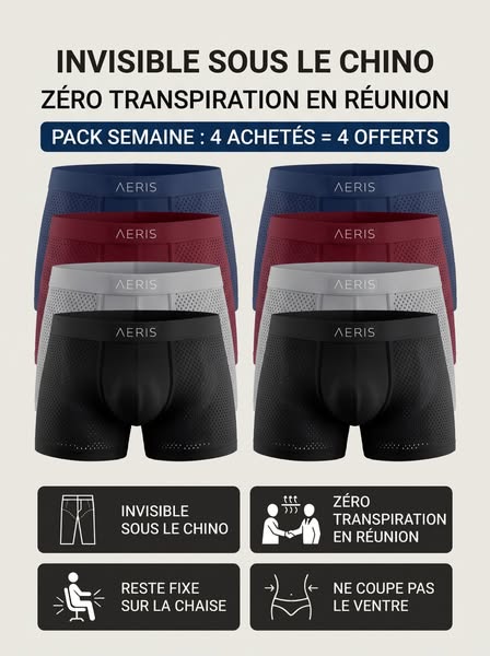 Enfin, des sous-vêtements qui ne cisaillent plus le ventre après 2 heures de réunion !
