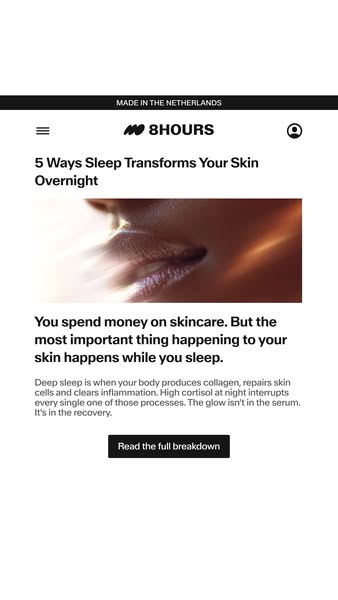 Read This If Mornings Look Tired