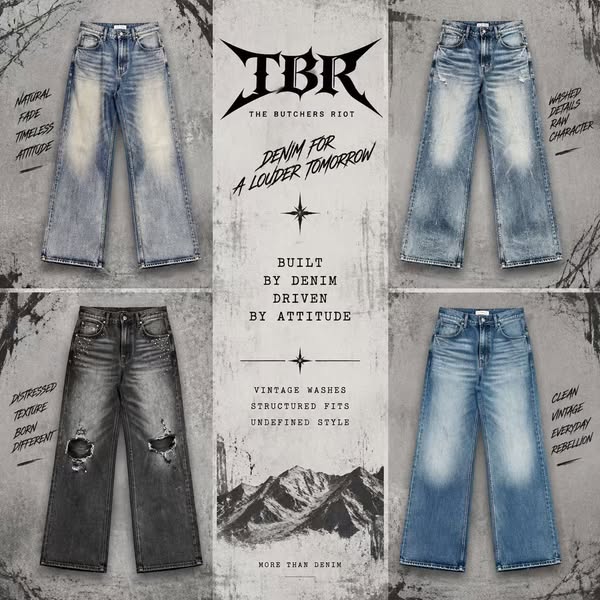 Denim for a Louder Tomorrow