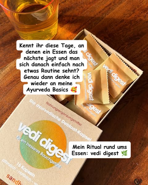 Schwer gegessen. Bauch rebelliert. Kennst du das?