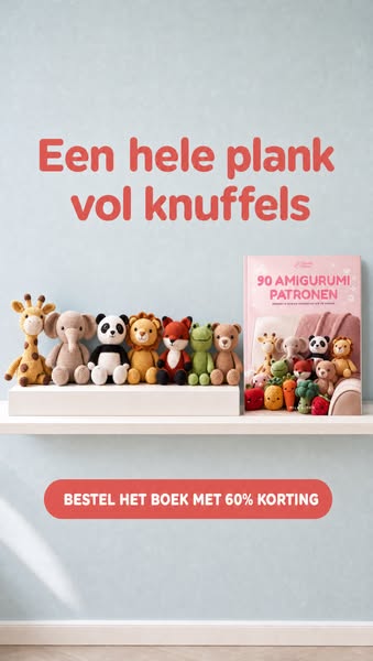 Het fysieke Amigurumi Patronen boek