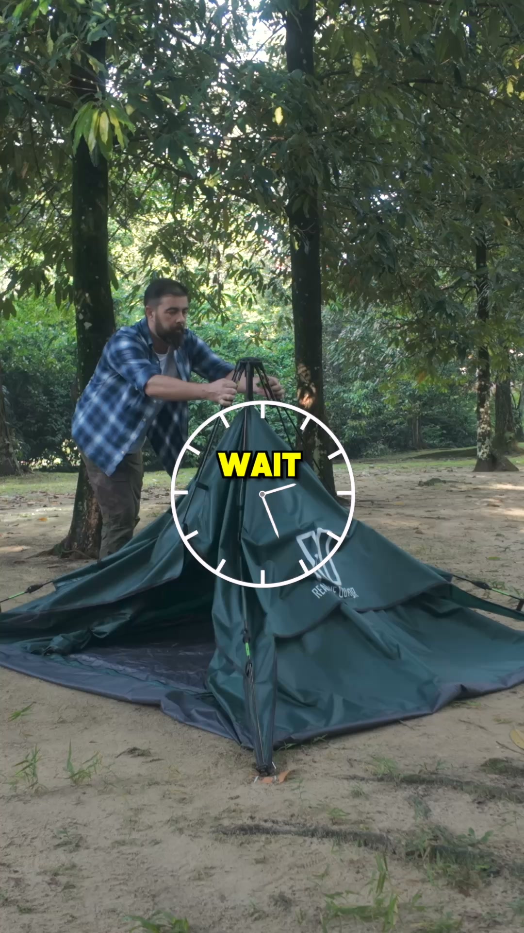 Amazing 3 Seconds Fast Setup Tent!