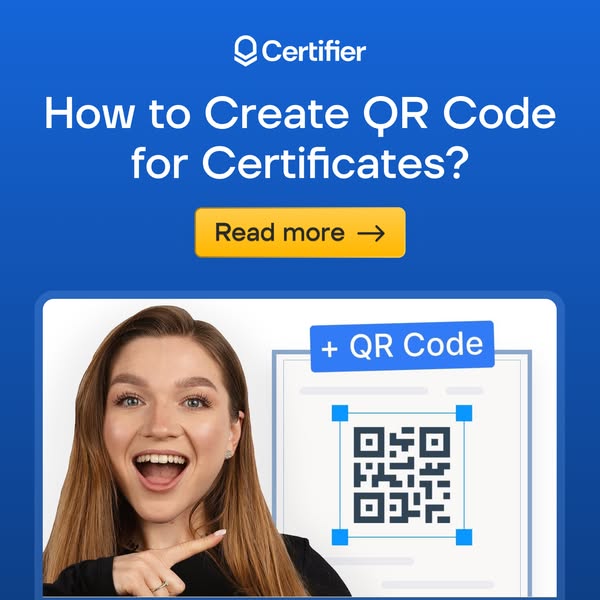 How to Create a QR Code Certificate?