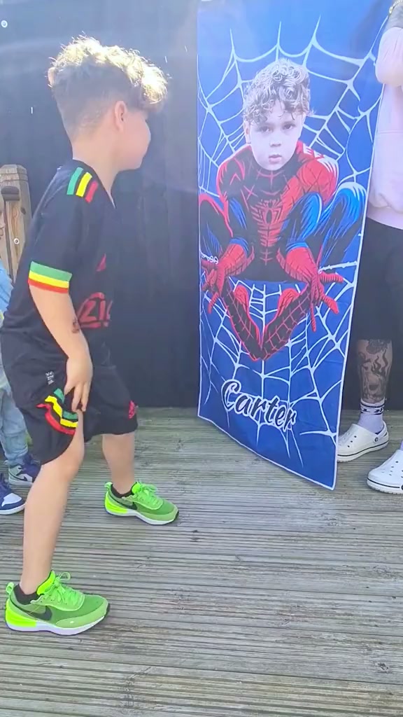 Create Their Own Superhero Blanket!