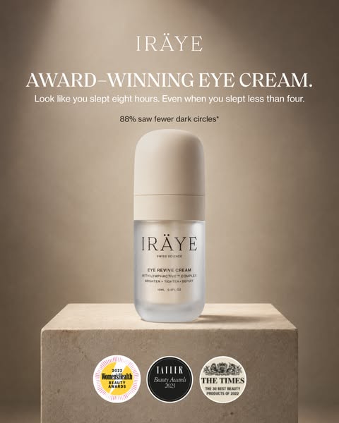 For people who gave up on eye cream