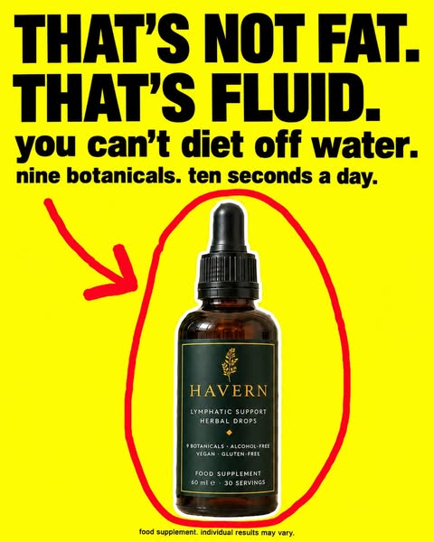 That's not fat. That's fluid.