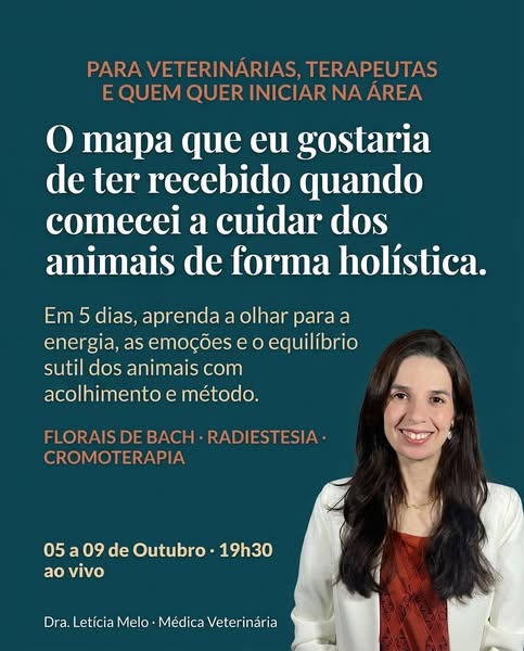 Imersão Saúde Holística Animal