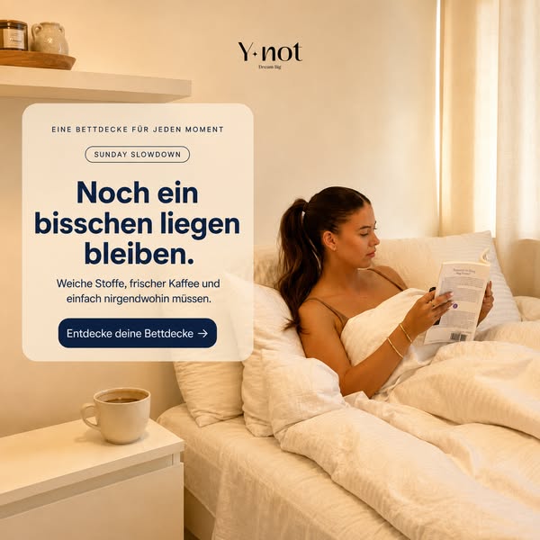 Dein Bett – in 10 Sekunden gemacht.
