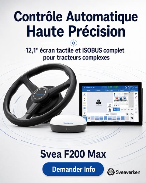 F200 Max : l’autoguidage professionnel