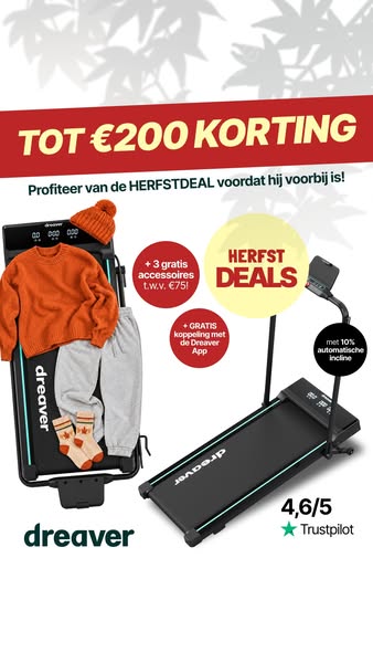 Dreaver Herfst Sale is nu live!