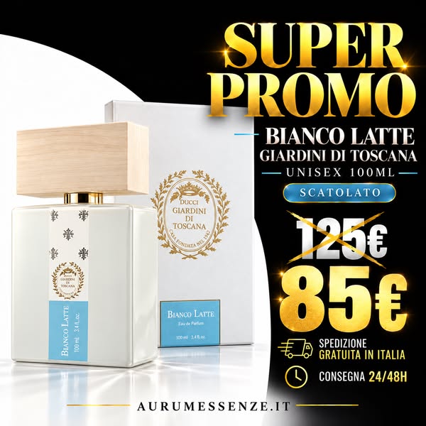 Bianco Latte di Giardini Di Toscana unisex 100ml scatolato