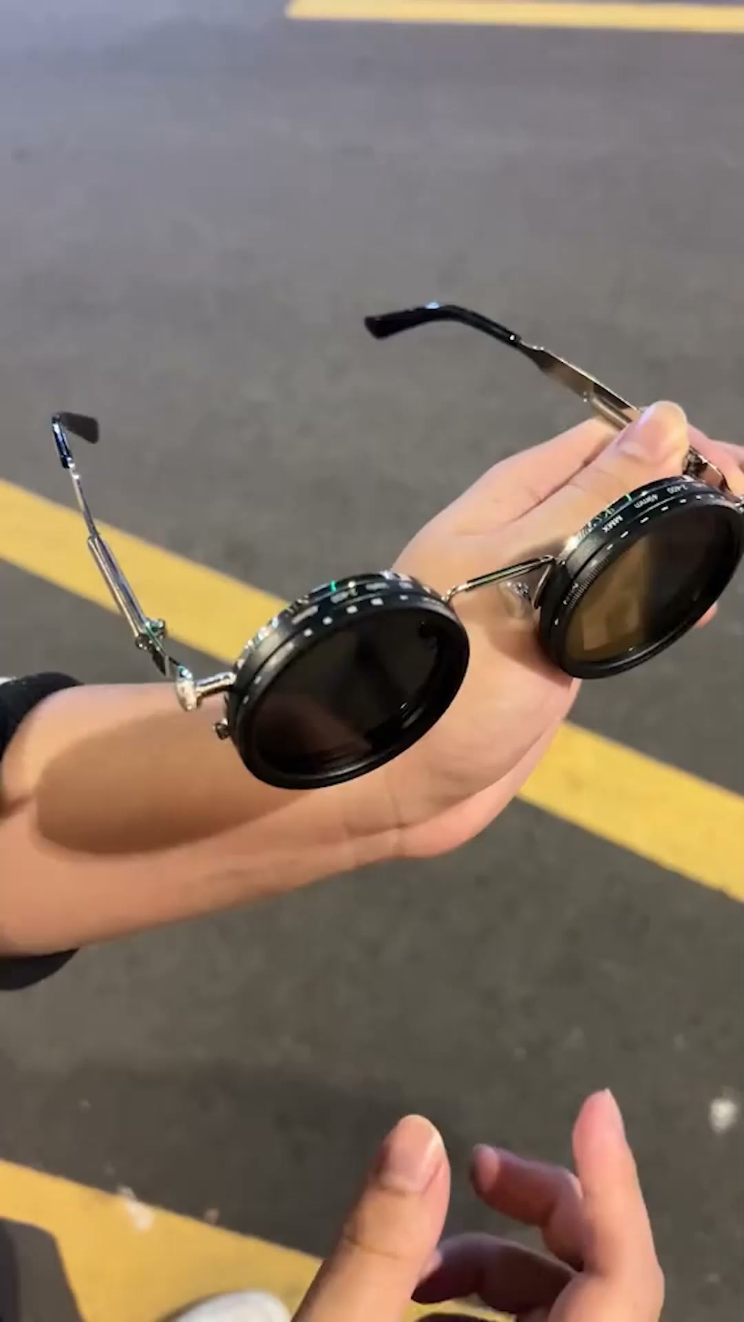 FlexVision™ | Adjustable Black Sunglasses