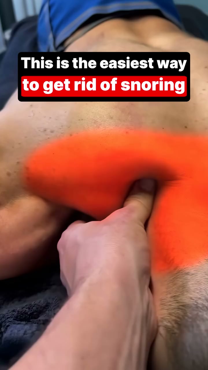 How to stop snoring in 7 seconds