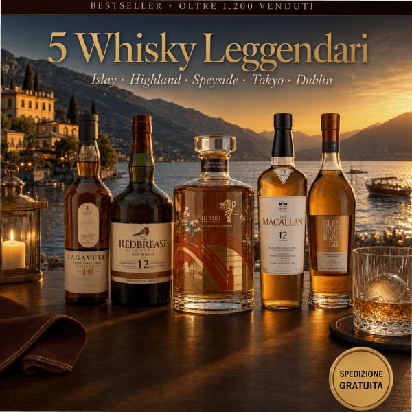 5 Whisky Leggendari · €89