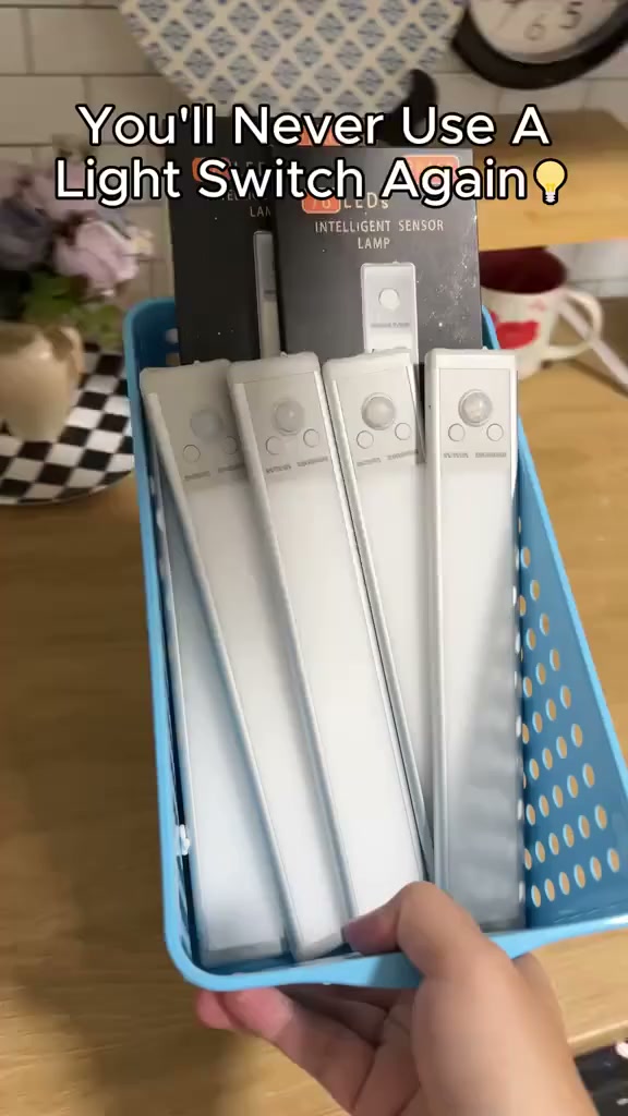 Punch-free Smart Sensor Magnetic Rechargeable LED Lights