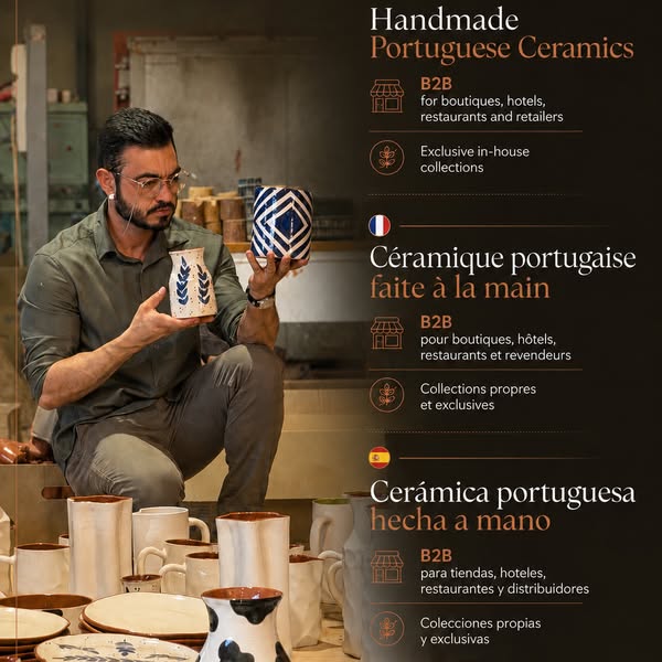 Céramique portugaise B2B | Cerámica portuguesa B2B | Portugiesische Keramik B2B | Portuguese Ceramics B2B