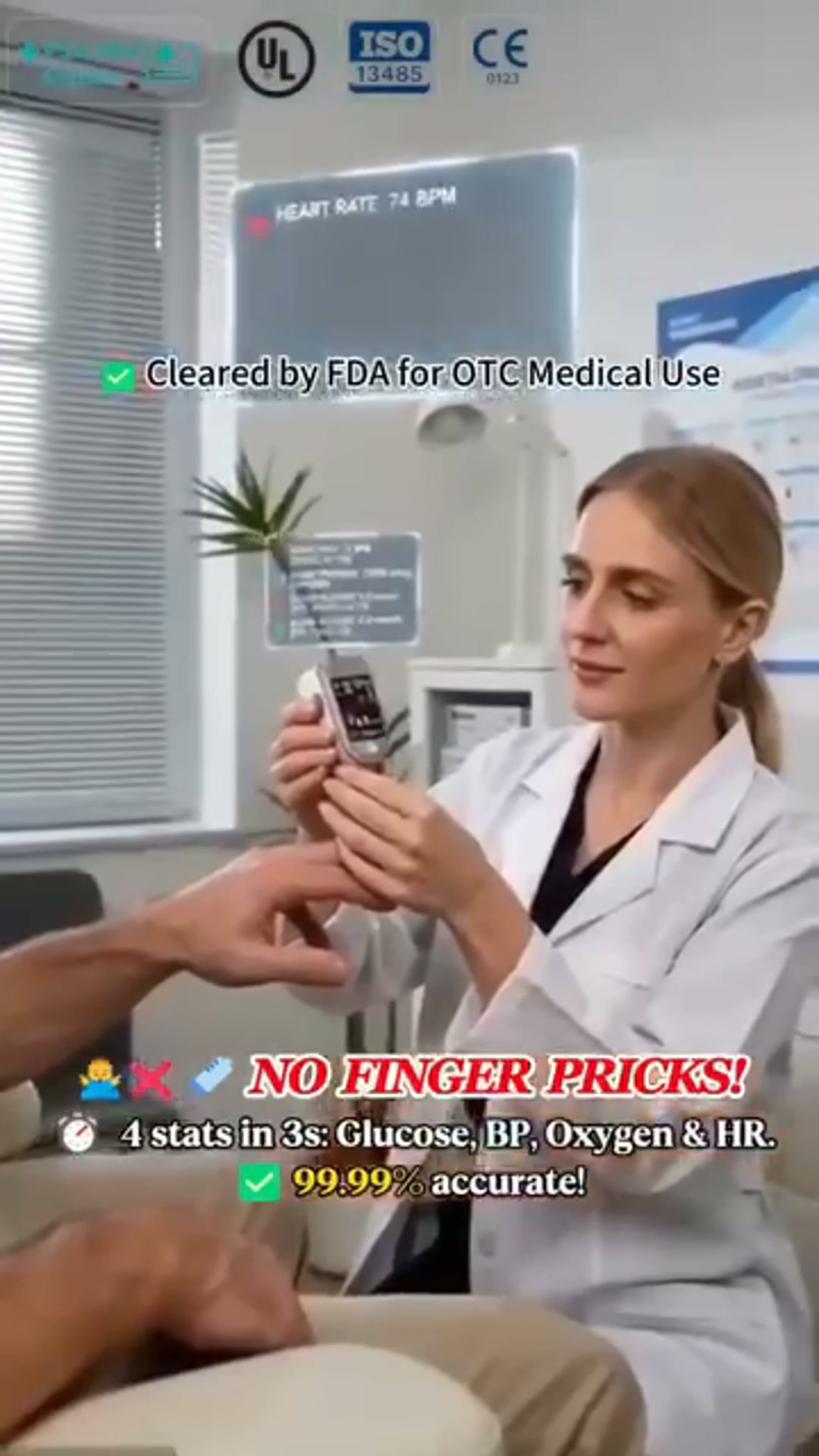 No More Finger Pricks—Save 50% TODAY ONLY