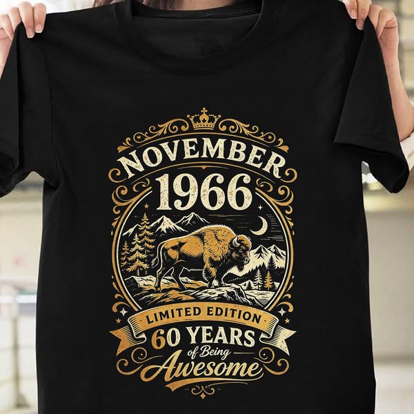 November 1966 - The Perfect 60th Birthday Gift