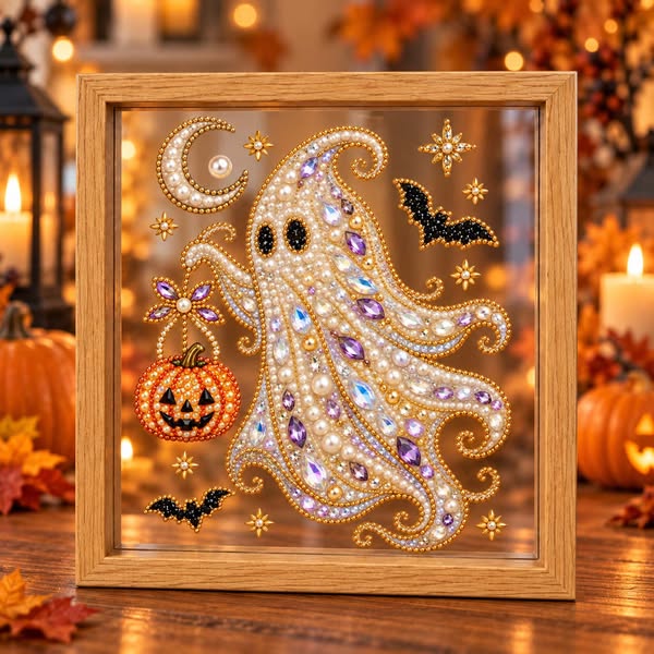 New Framed Clear Diamond Painting Pearl Art KitOn Sale