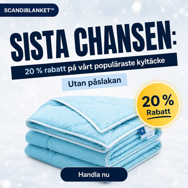 Slipp svettiga nätter – sov svalt utan AC