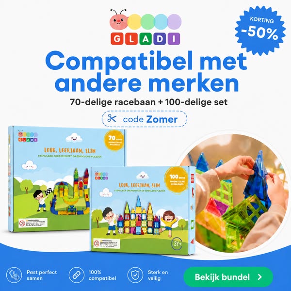 Tot 50% korting op magnetische tegels