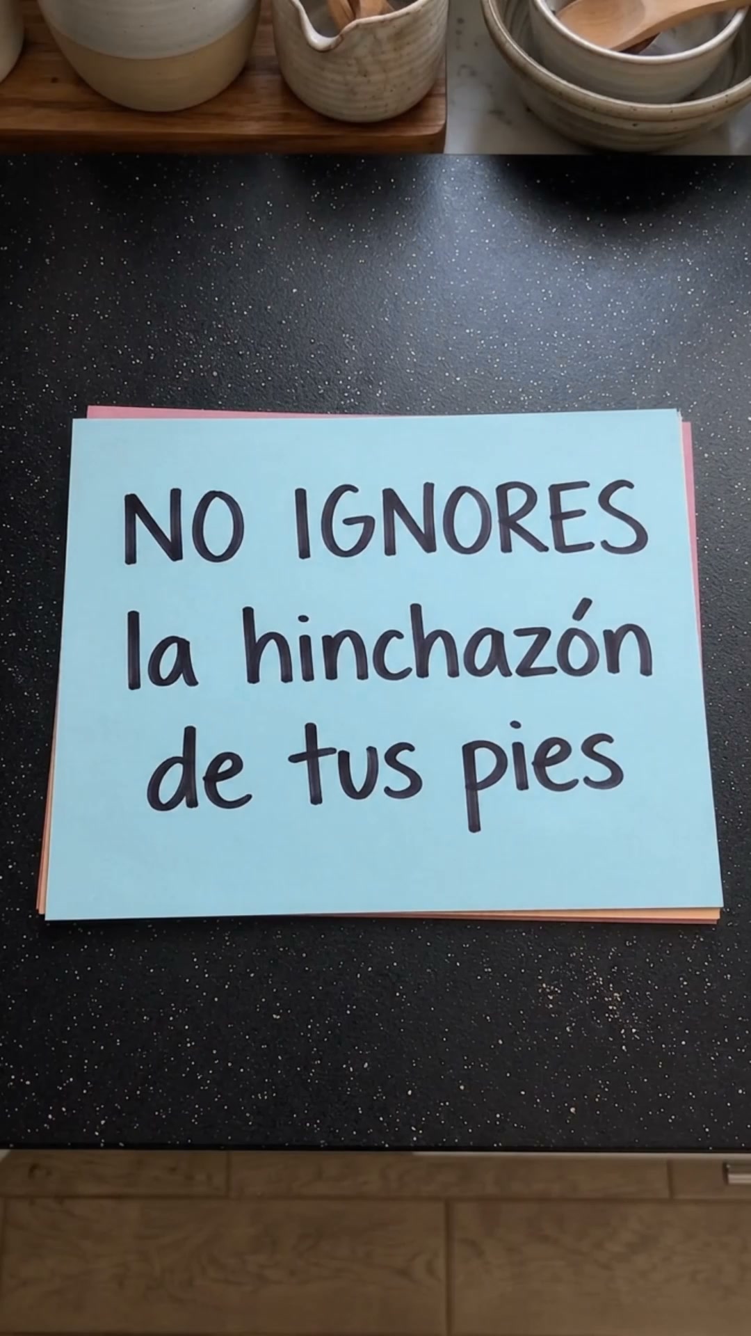 La causa del hinchazón de pies