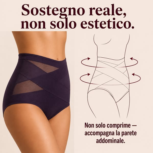 Non comprime. Sostiene davvero.