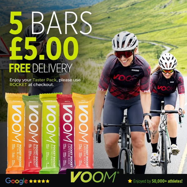 5 Energy Bars + Free Delivery for £5.00