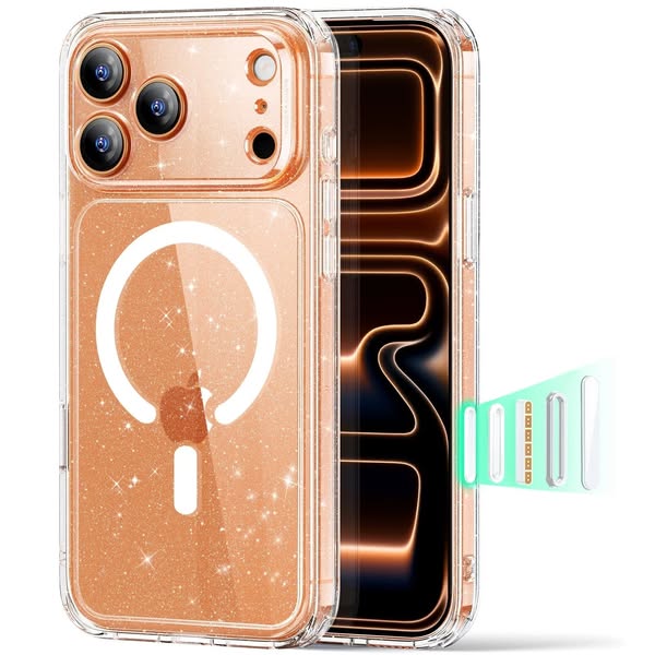 Θήκη ESR Classic Hybrid (Camera Control Button) MagSafe Clear Shimmer iPhone 17 Pro