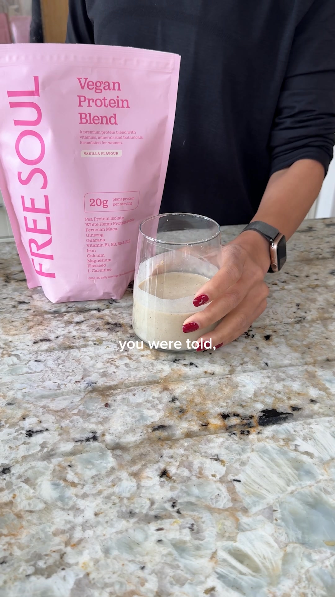 The protein powder that has your back.
