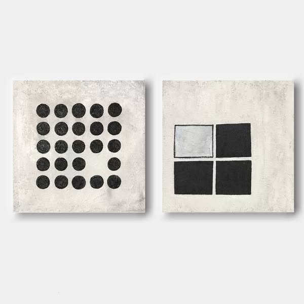 40% OFFAbstract Painting Set Of 2 #SP099