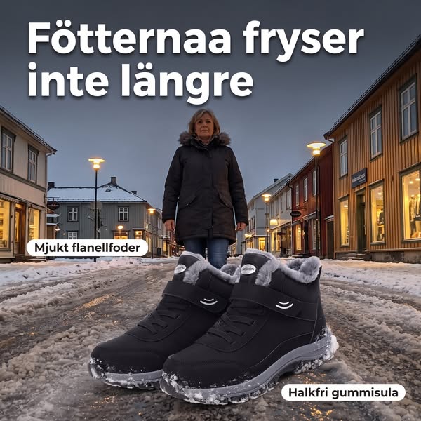 Fötterna fryser inte längre