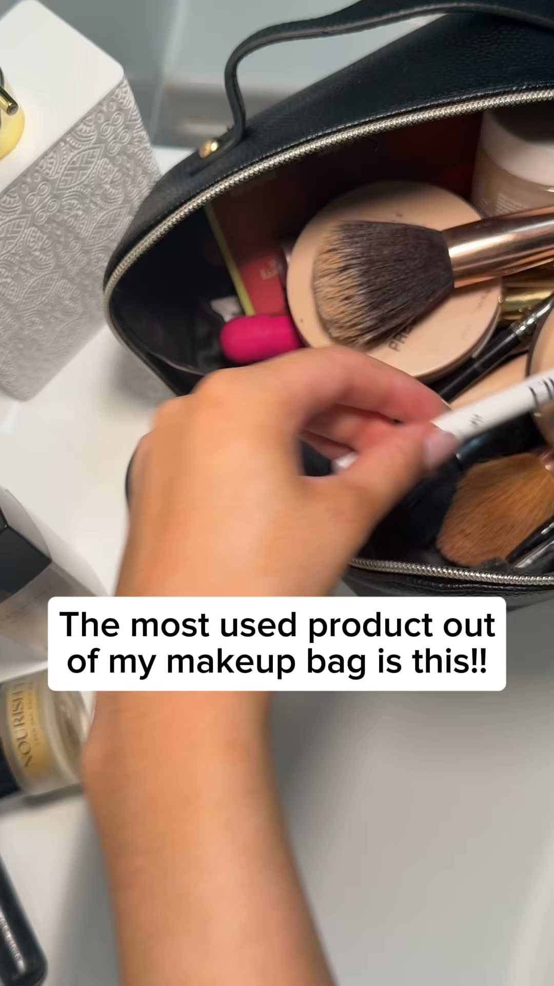 The brow pen that draws hair, not lines.