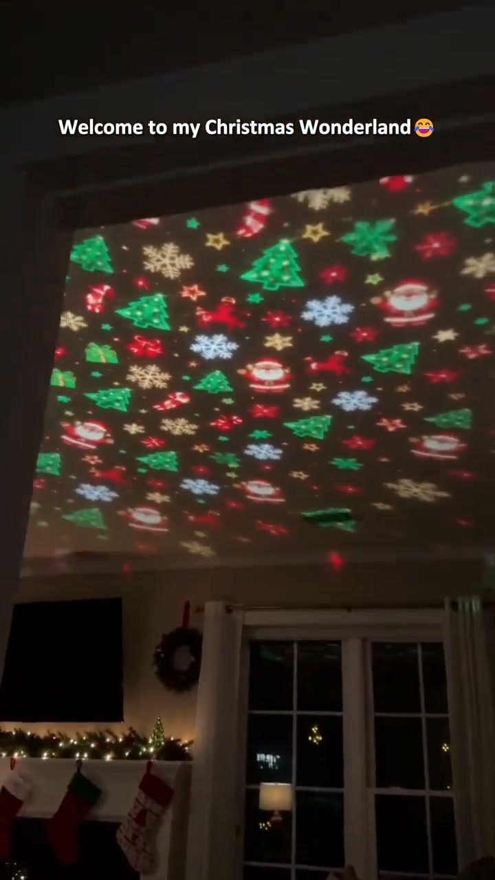 Mini Christmas Projector Light
