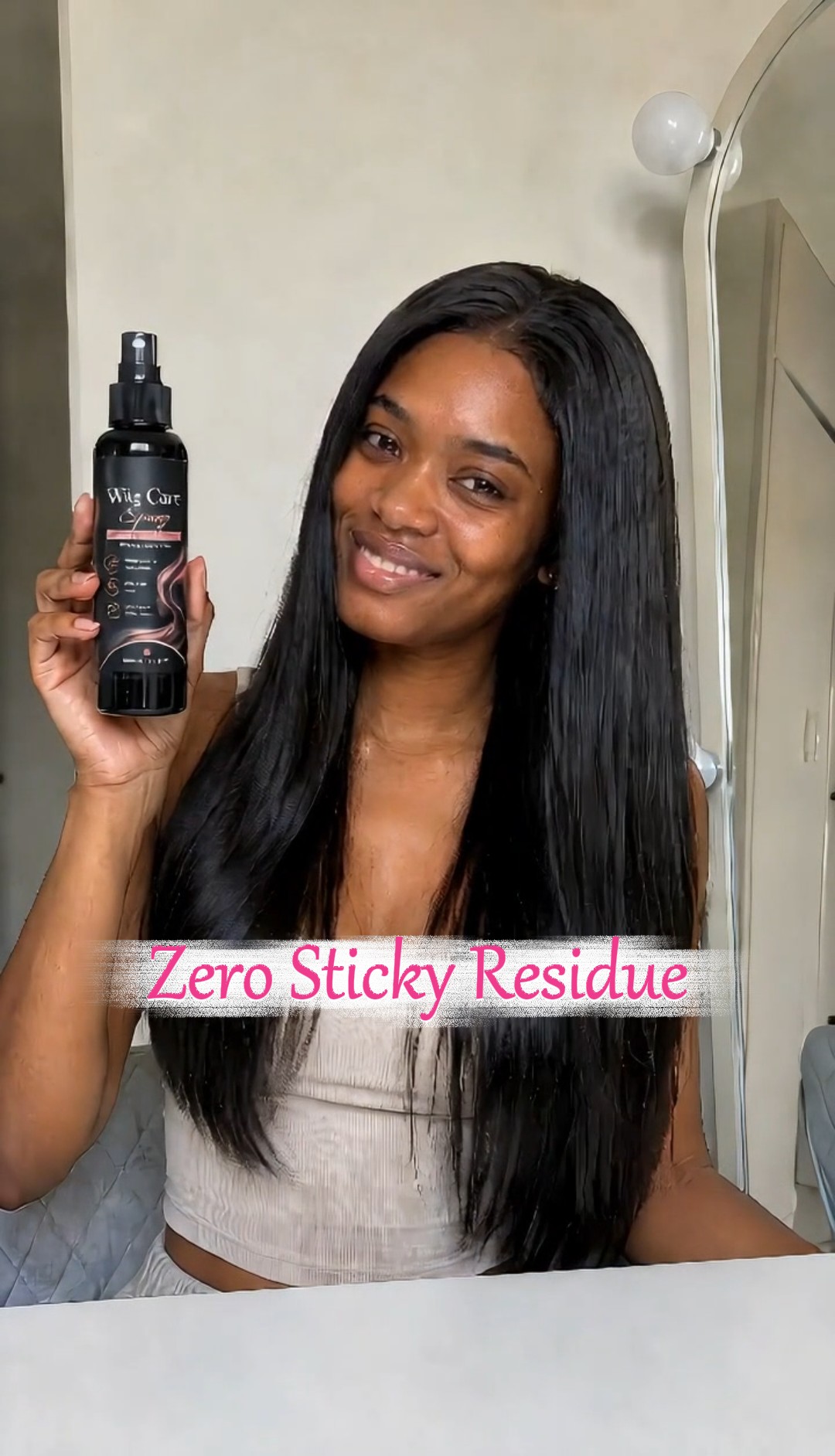 On‑The‑Go Water‑Proof Curly‑Hair Styling Wax Stick