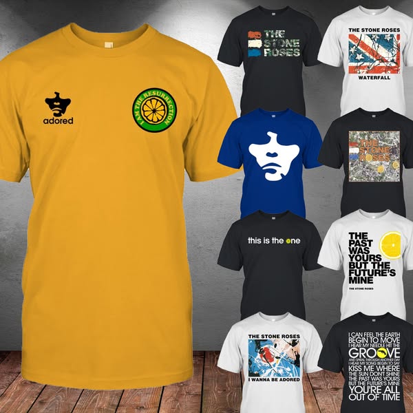 The Stone Roses | Custom prints store | T-shirts, mugs, face masks, posters