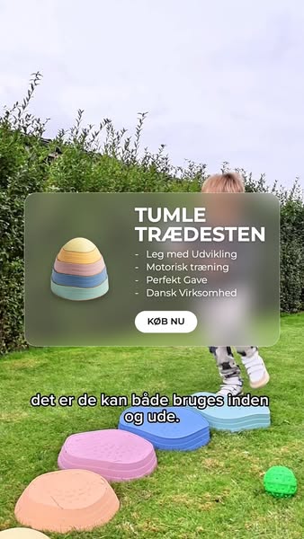 Børnene ELSKER at TUMLE her hjemme