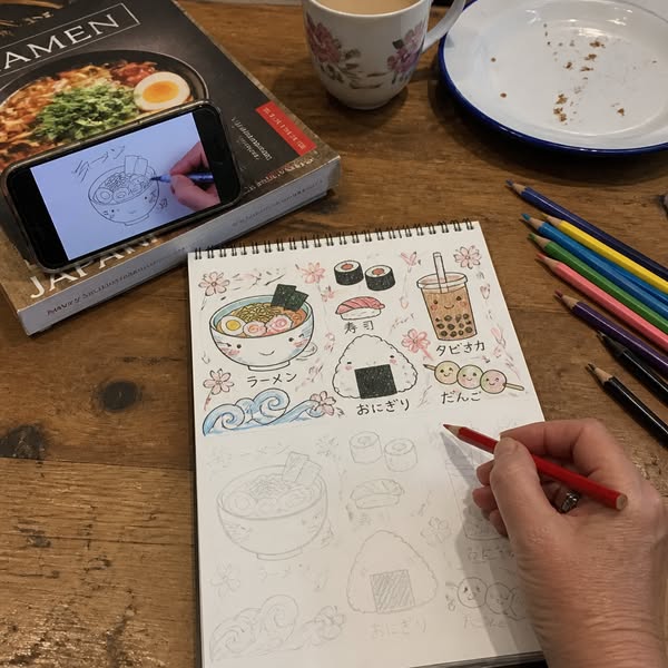 Learn The Art Of Japanese Kawaii Doodling