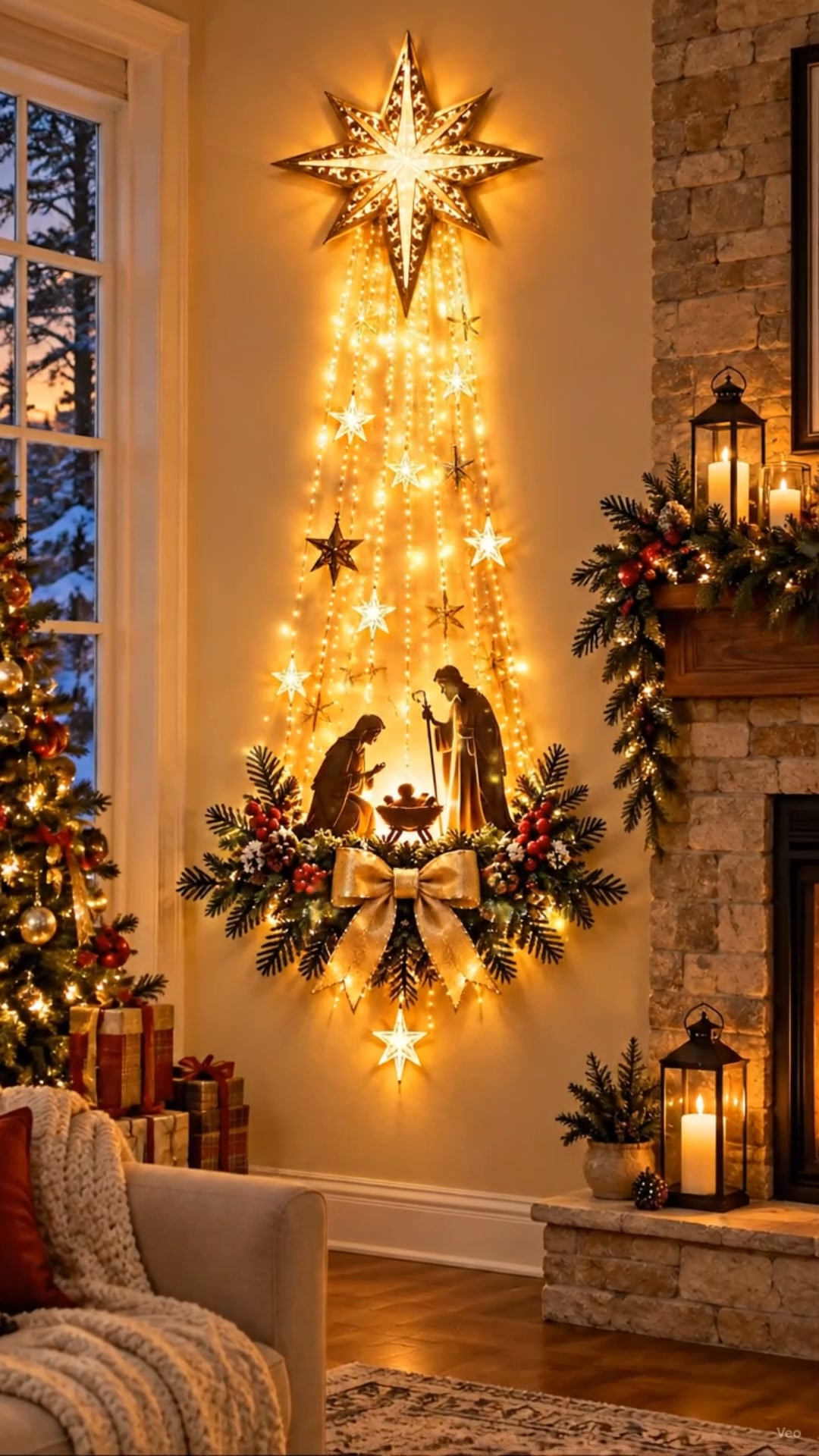 Bethlehem Star of Faith™ – Lighted Nativity Wall Decor