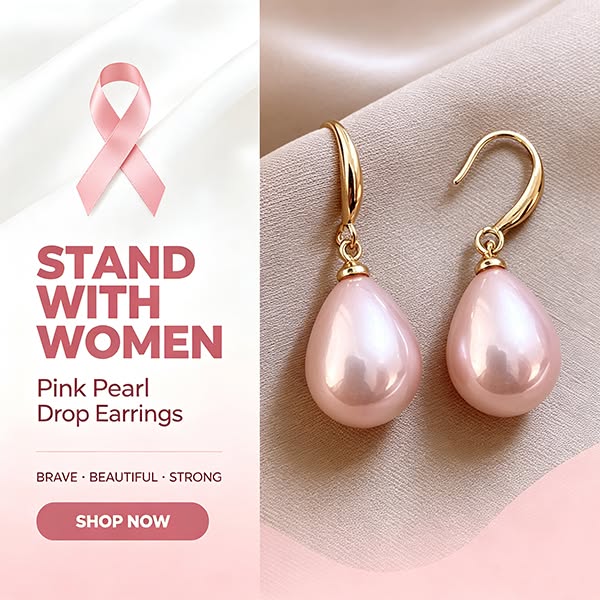Already 263 purchases today. Don't miss out. Buy1. Get 1 Free: Pearl Earrings