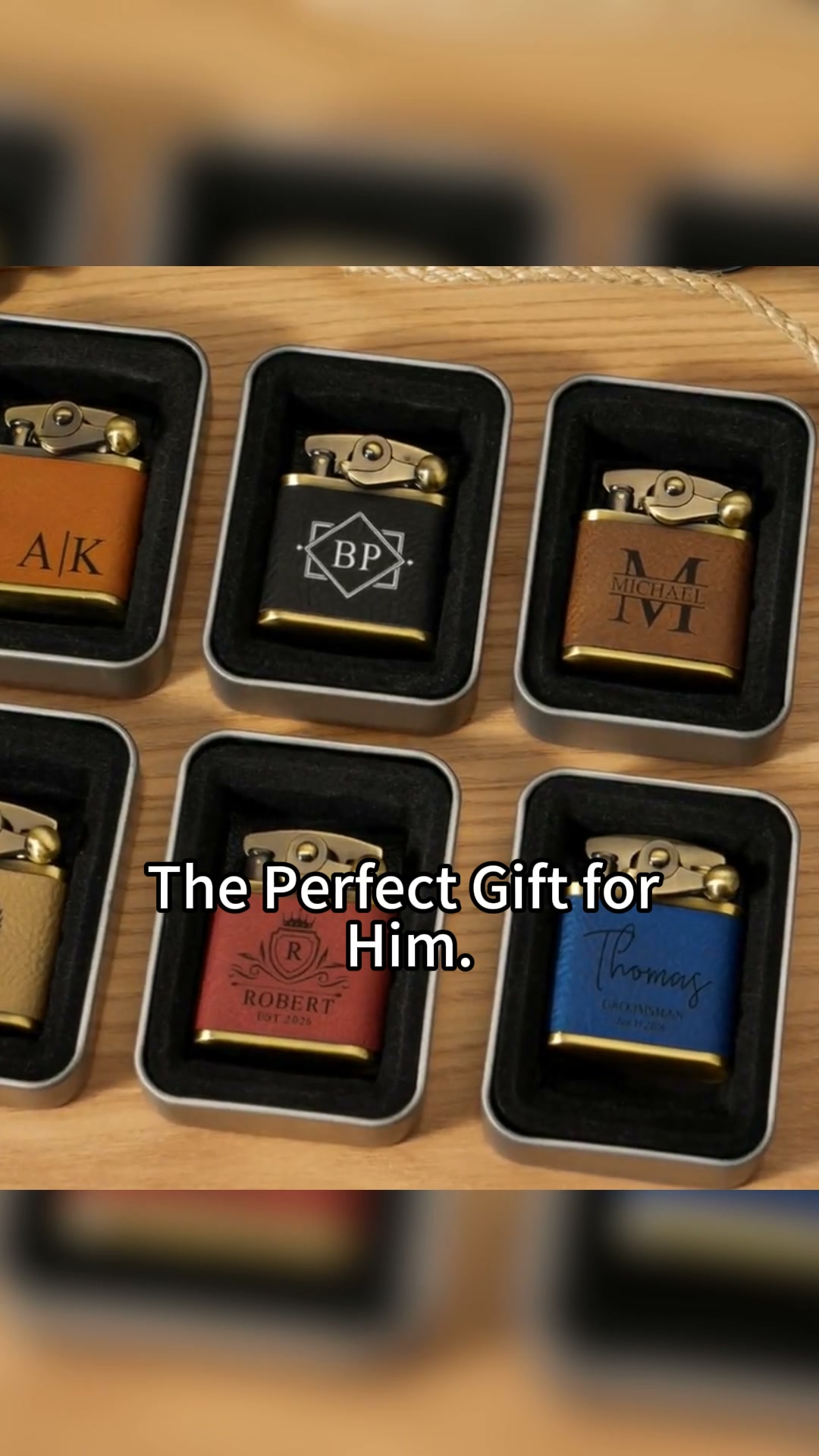 Personalized. Classic. Uniquely His.