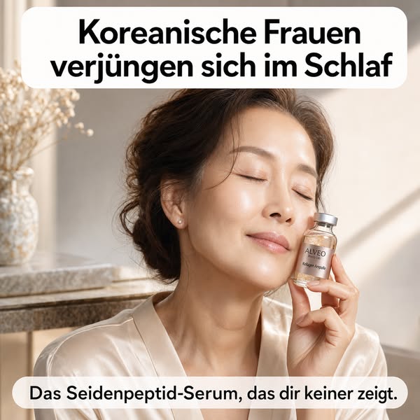Das koreanische Seidenpeptid-Serum