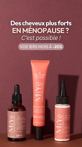 MÉNOPAUSE | Votre routine anti-chute de cheveux à -20%