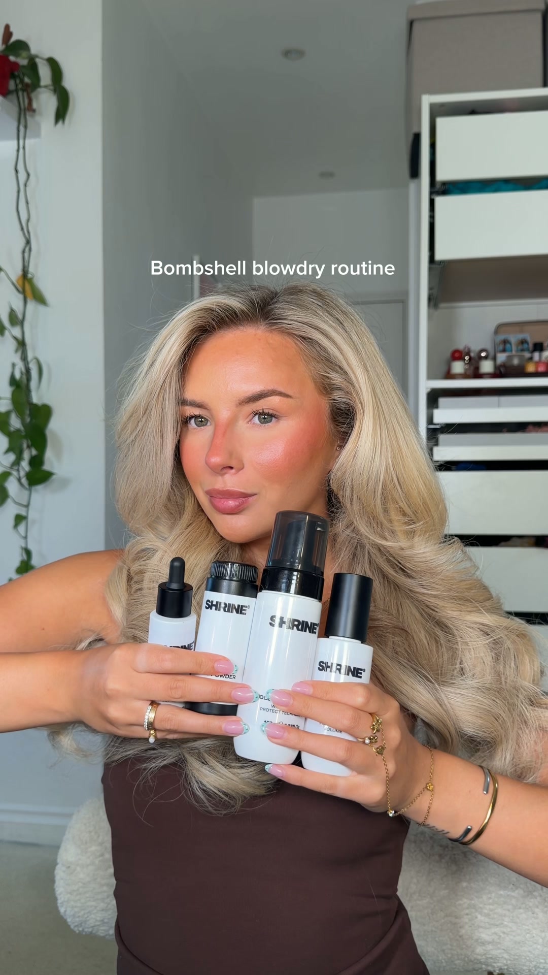 Big, bouncy hair starts here.