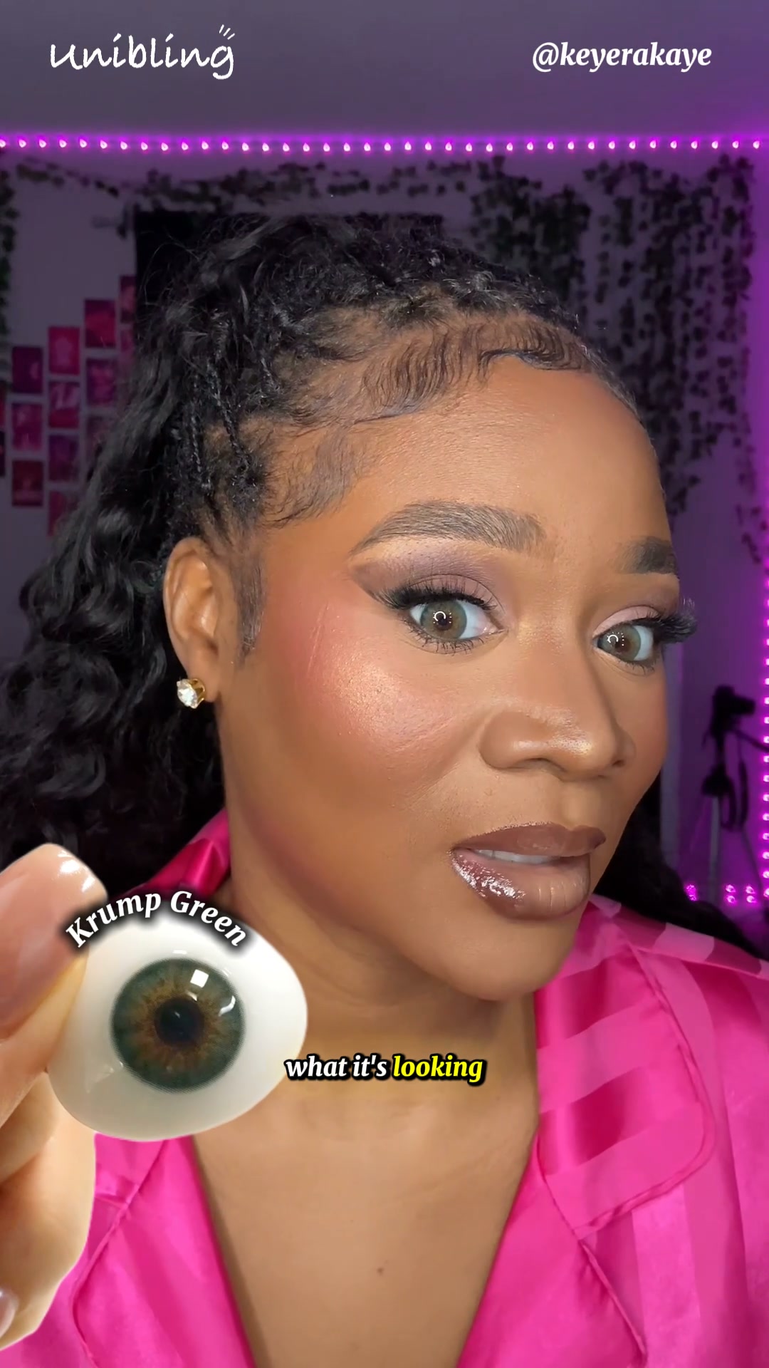 Unibling Colored Contacts