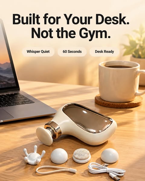 Built for your desk. Not the gym.